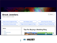 Tablet Screenshot of brookjewellers.co.uk